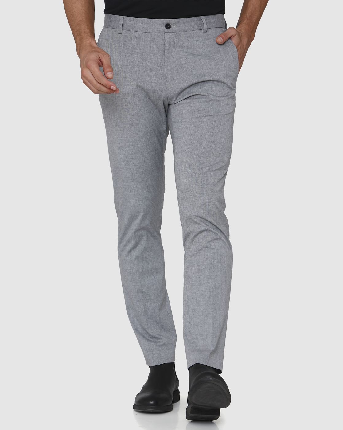 Grey Formal Trousers