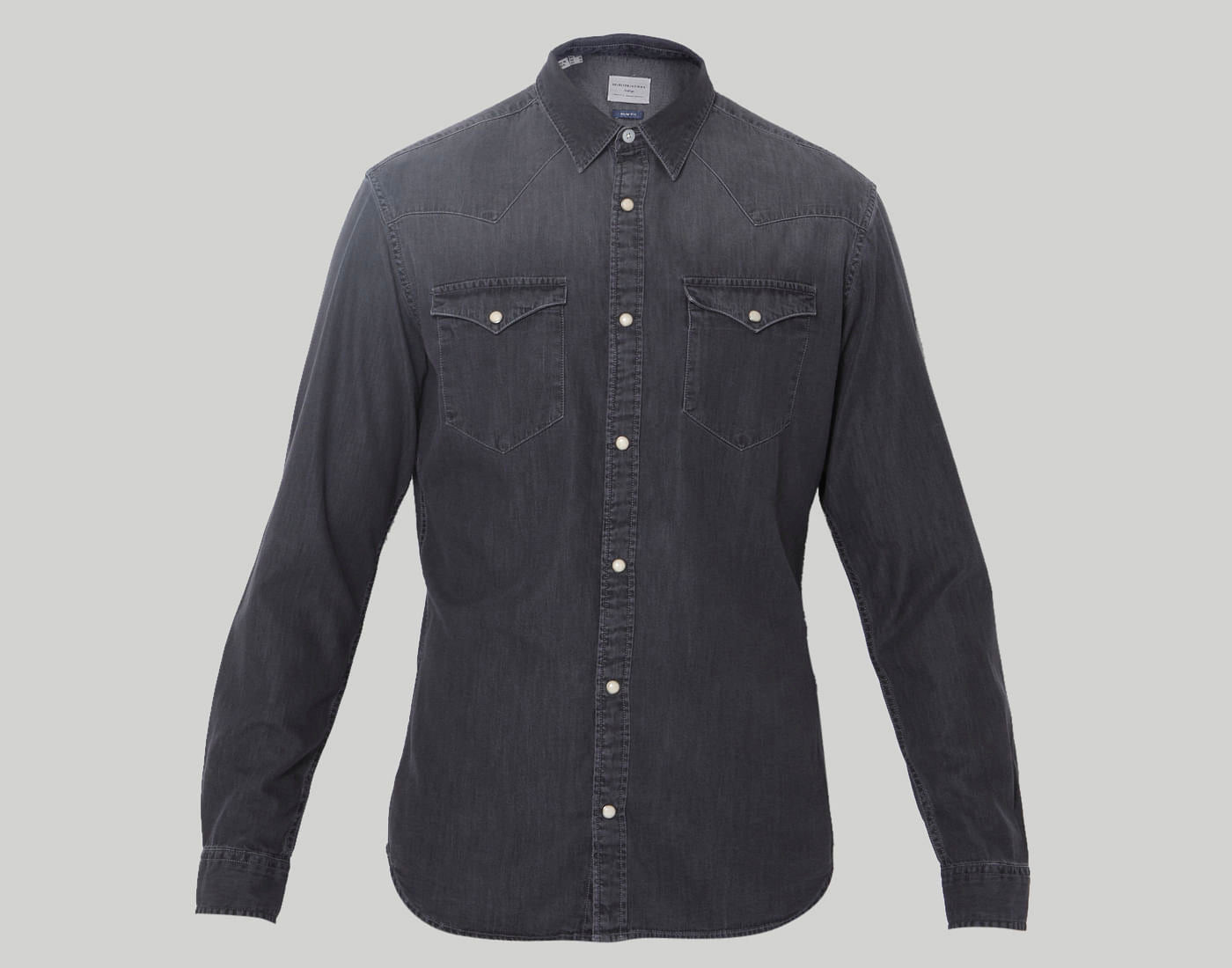 Grey Full Sleeves Shirt