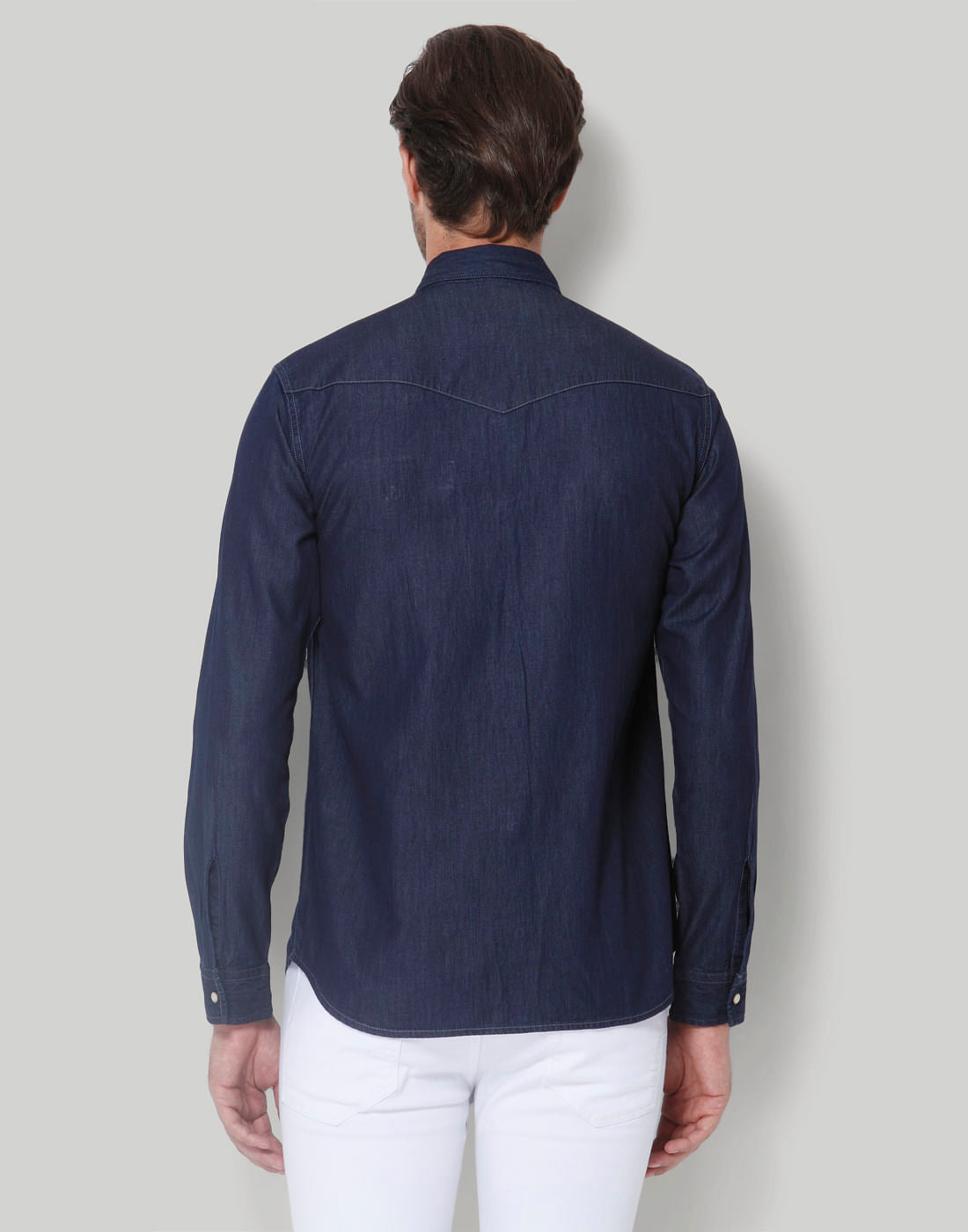 Blue Full Sleeves Shirt