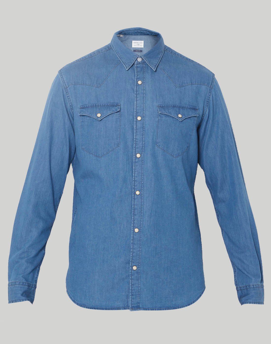Blue Full Sleeves Shirt