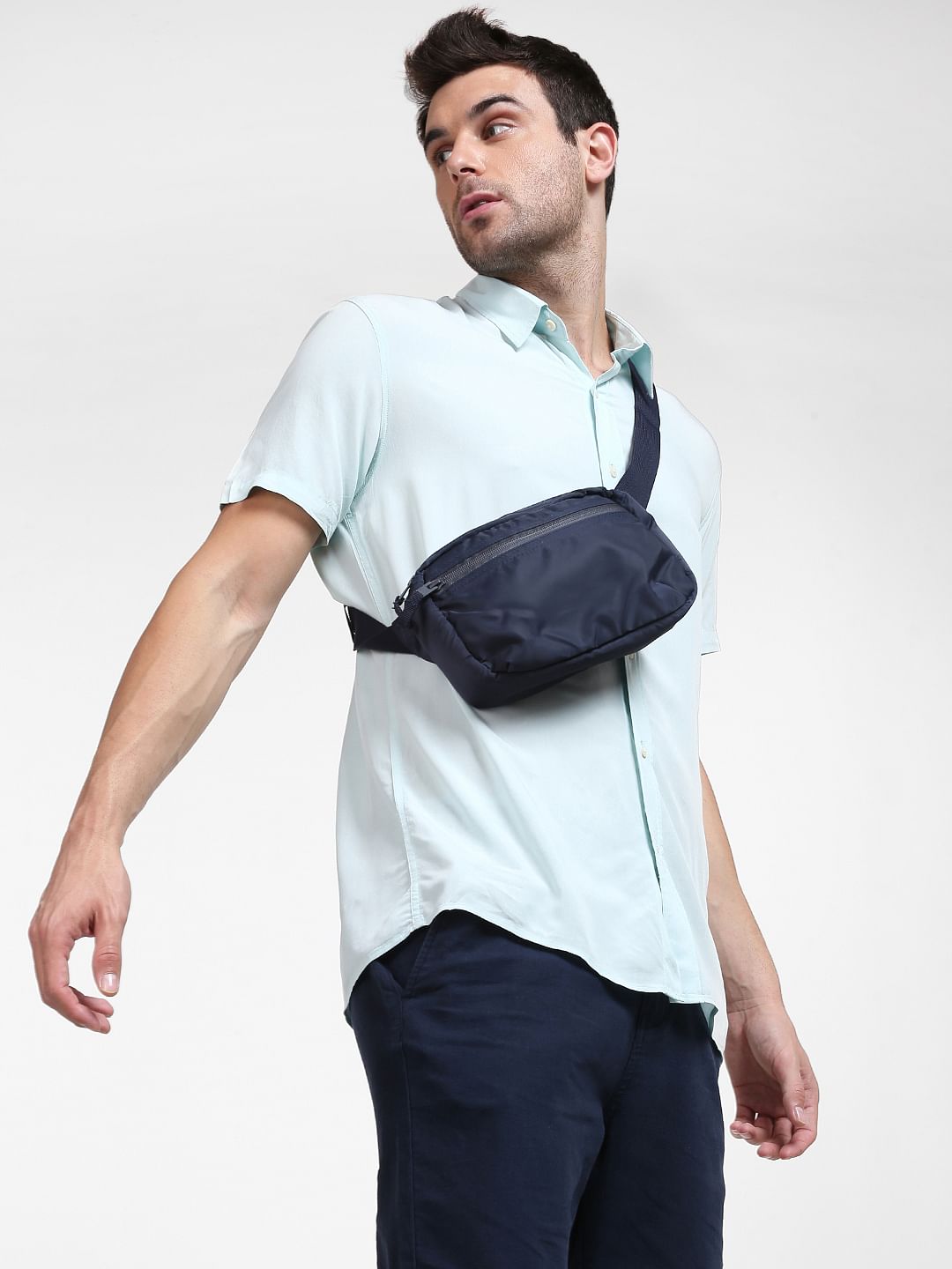 Pastel Blue Half Sleeves Shirt