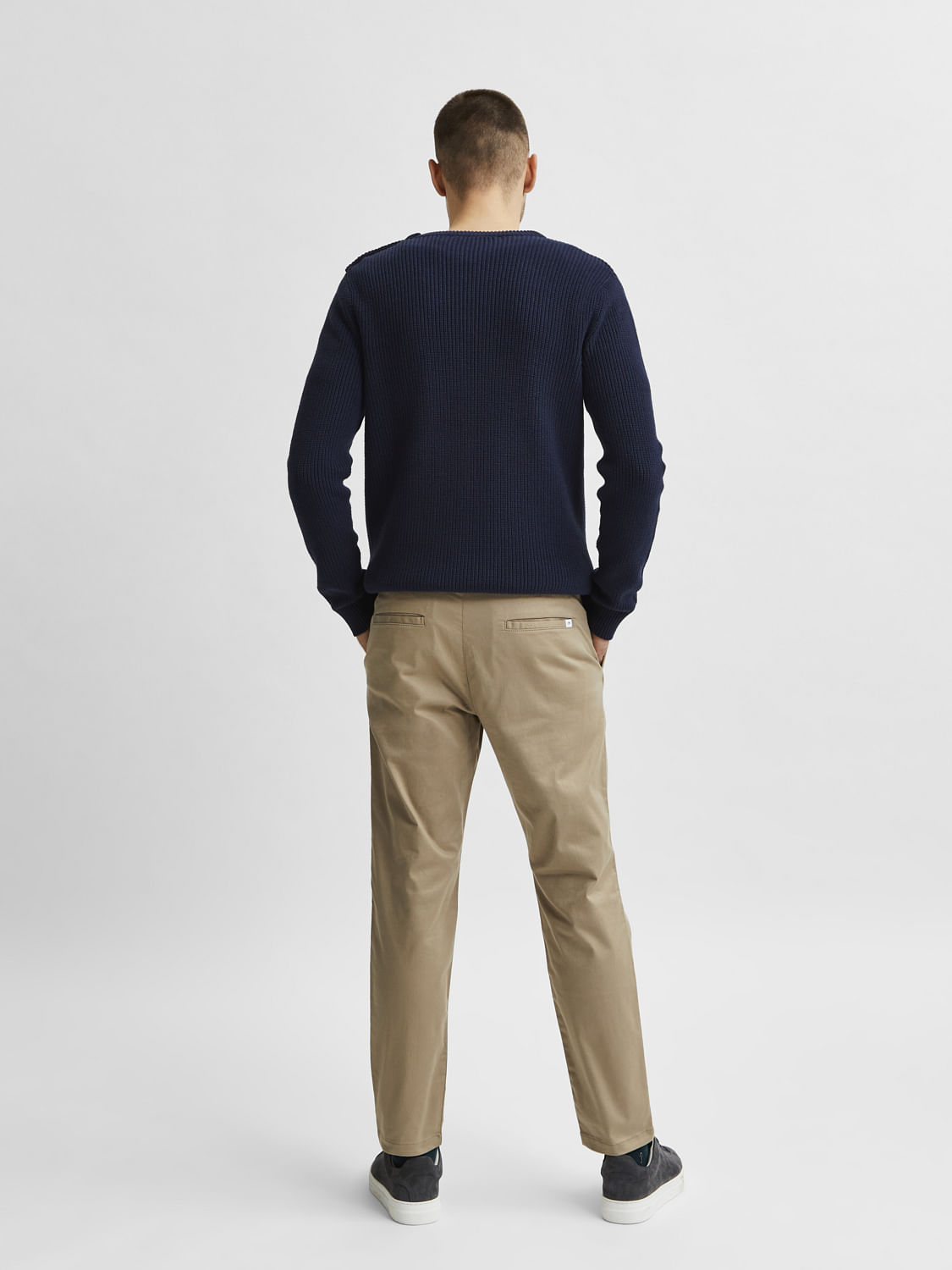 Beige Chino Pants