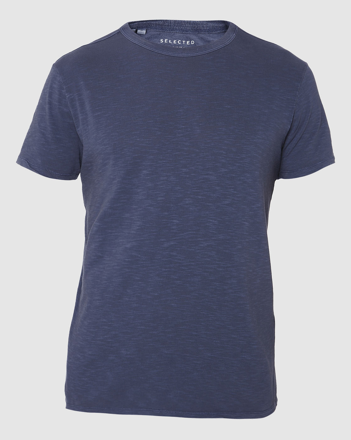 Blue Crew Neck T-Shirt