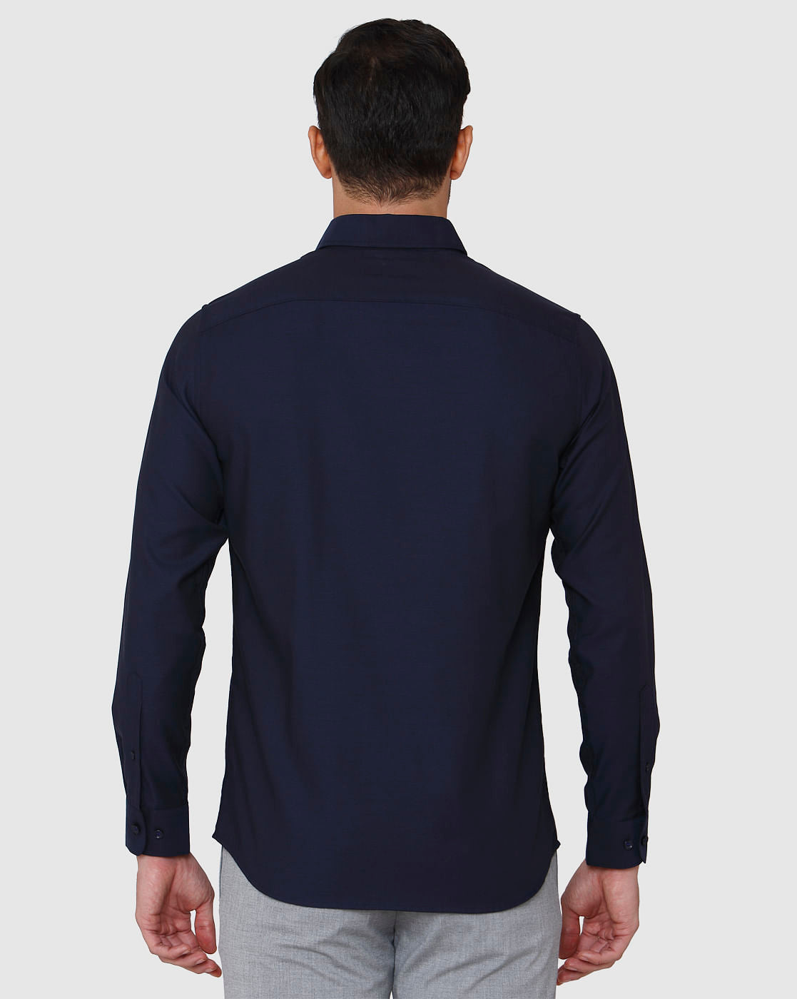 Blue Full Sleeves Shirt