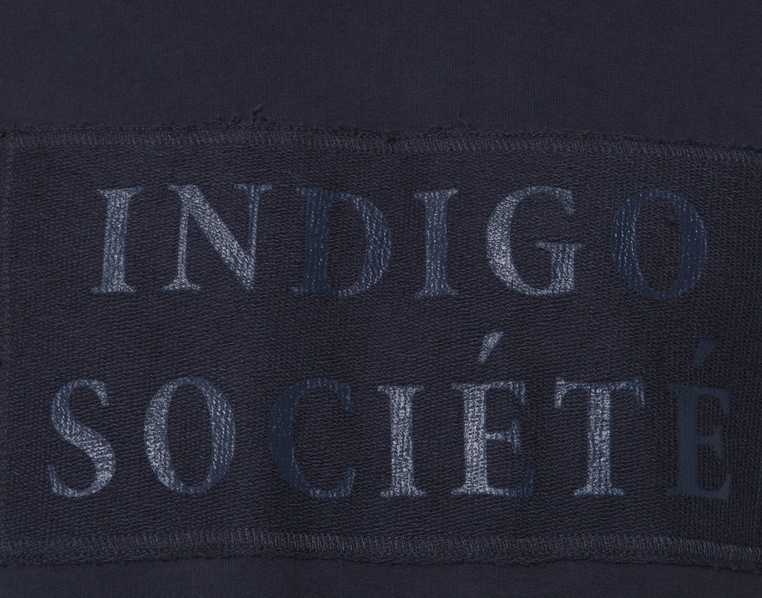 Blue Printed Pullover