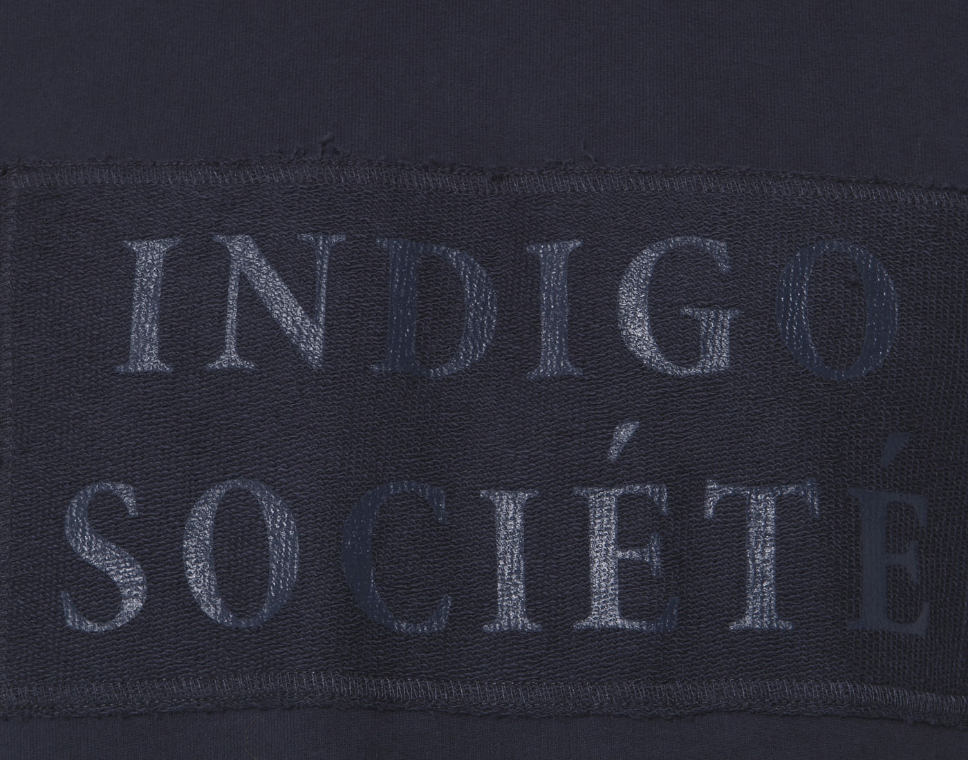 Blue Printed Pullover