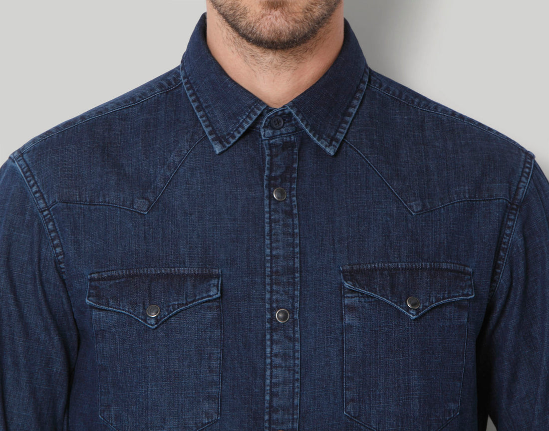 Blue Full Sleeves Shirt