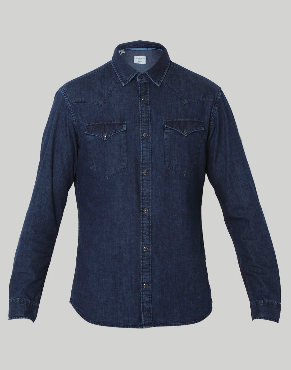 Blue Full Sleeves Shirt