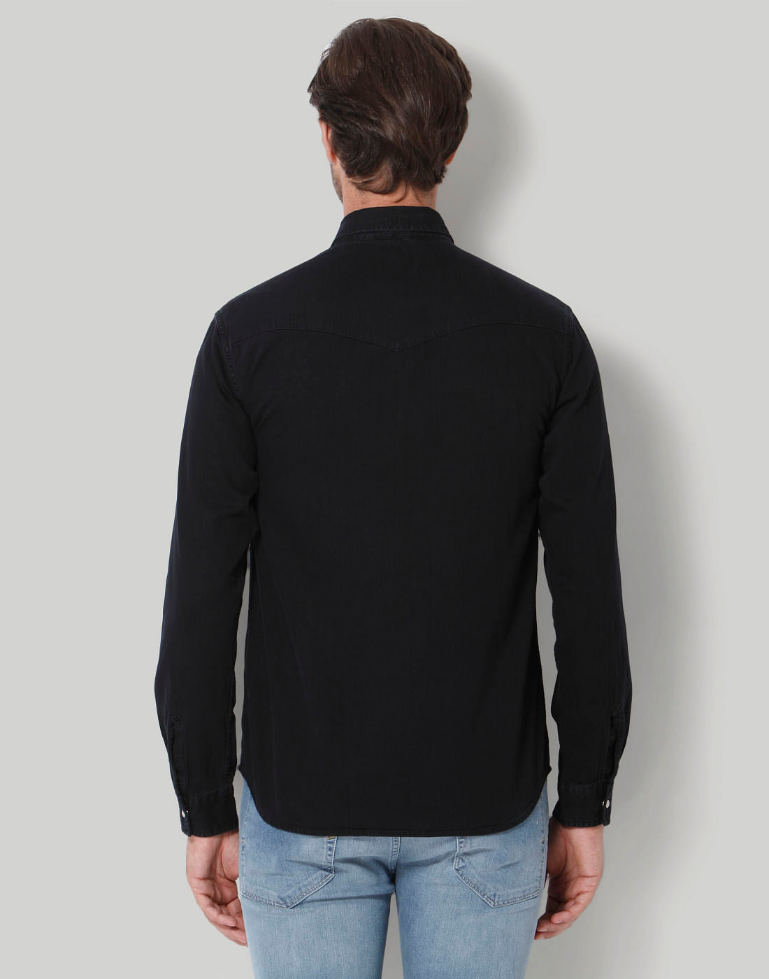 Black Full Sleeves Shirt