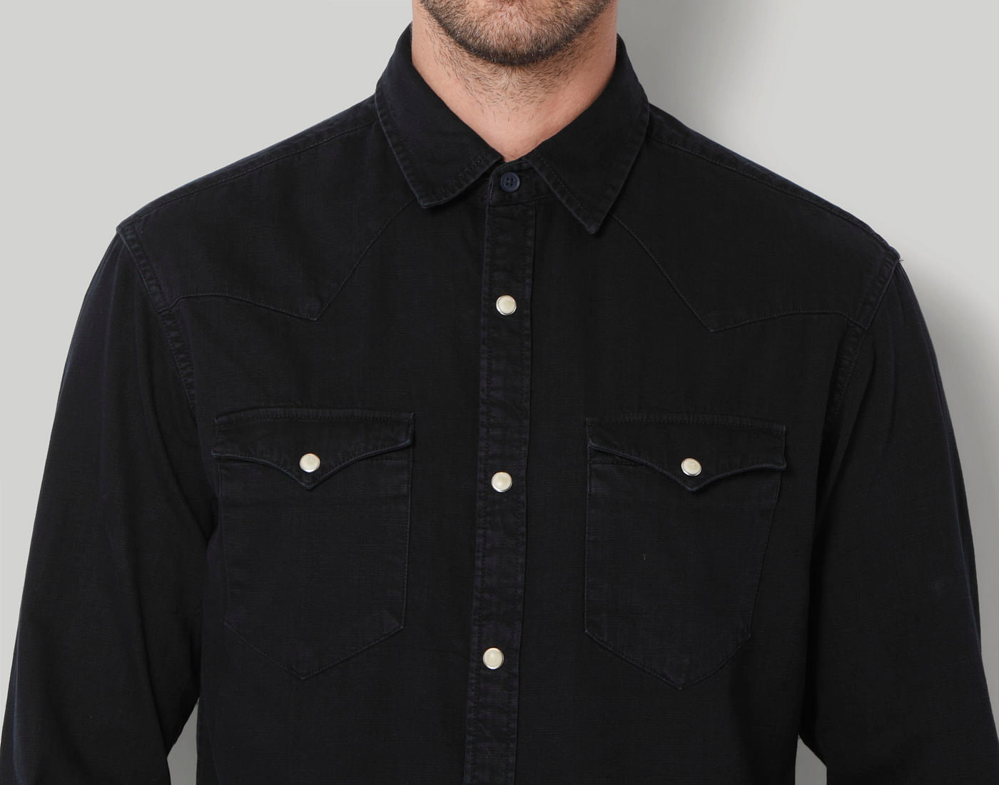 Black Full Sleeves Shirt