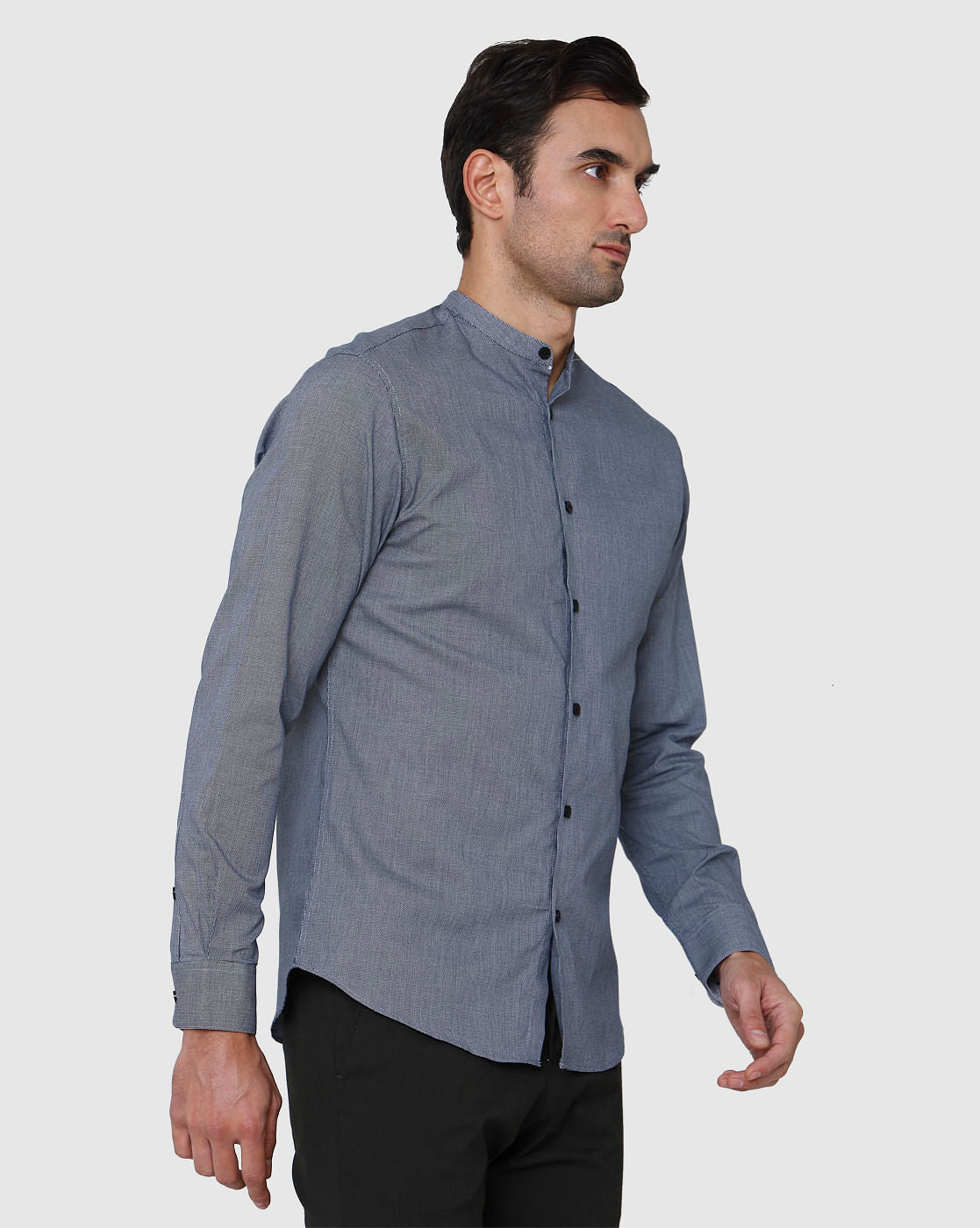 Grey Full Sleeves Shirt