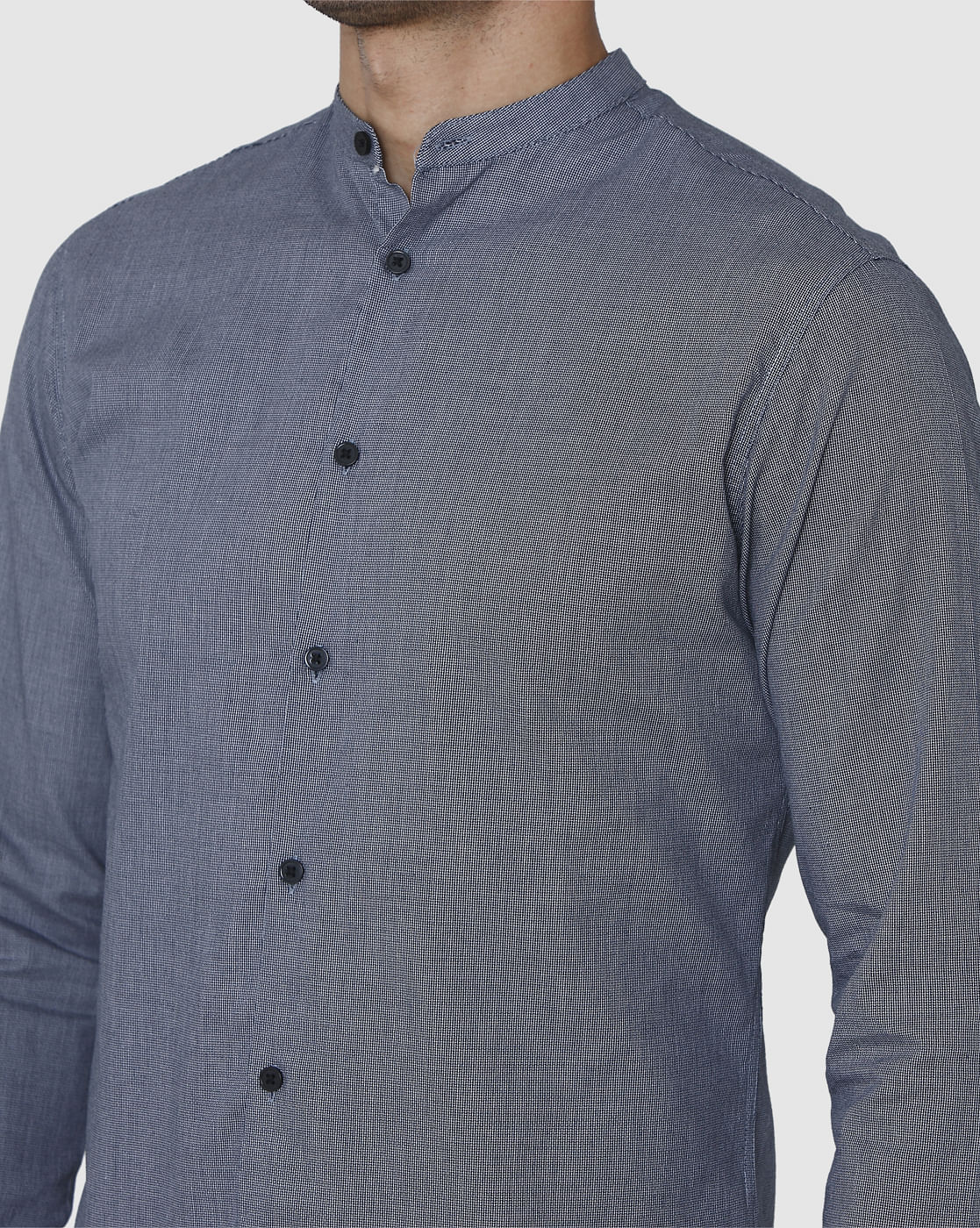 Grey Full Sleeves Shirt
