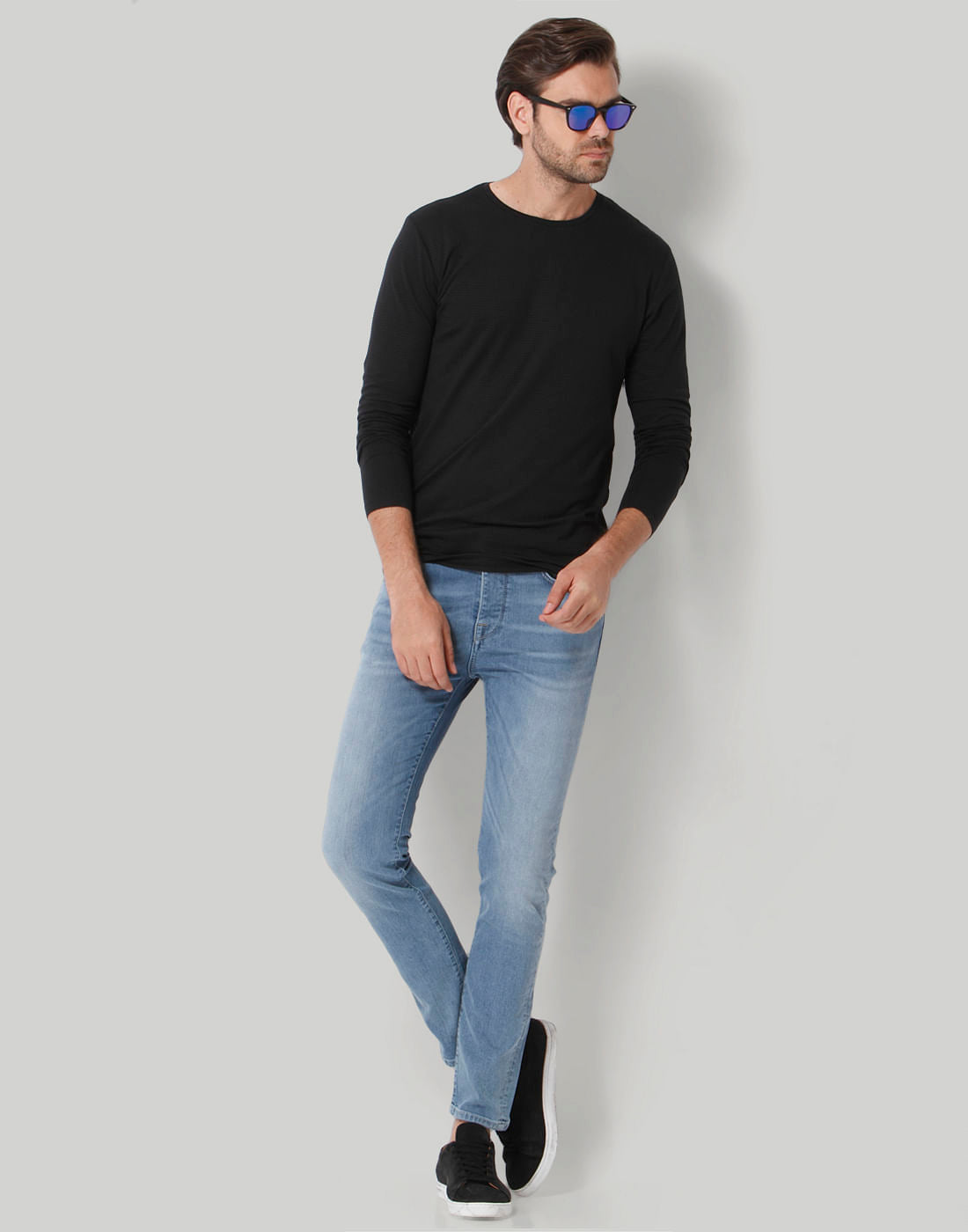 Black Crew Neck T-Shirt