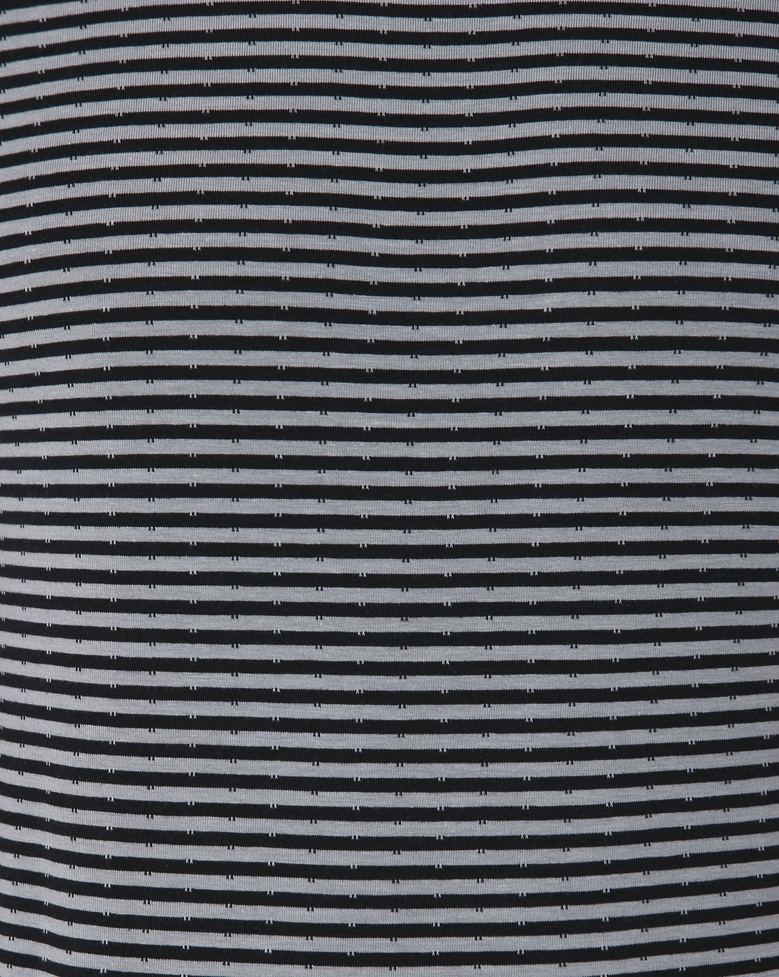 Grey Striped Crew Neck T-Shirt