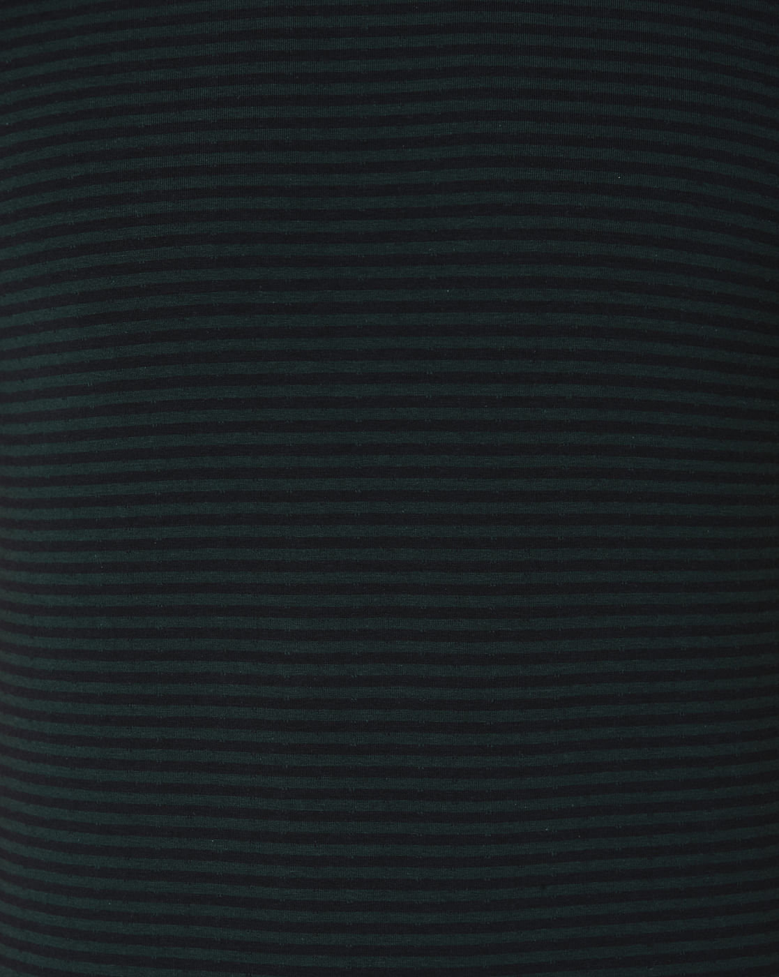 Green Striped Crew Neck T-Shirt