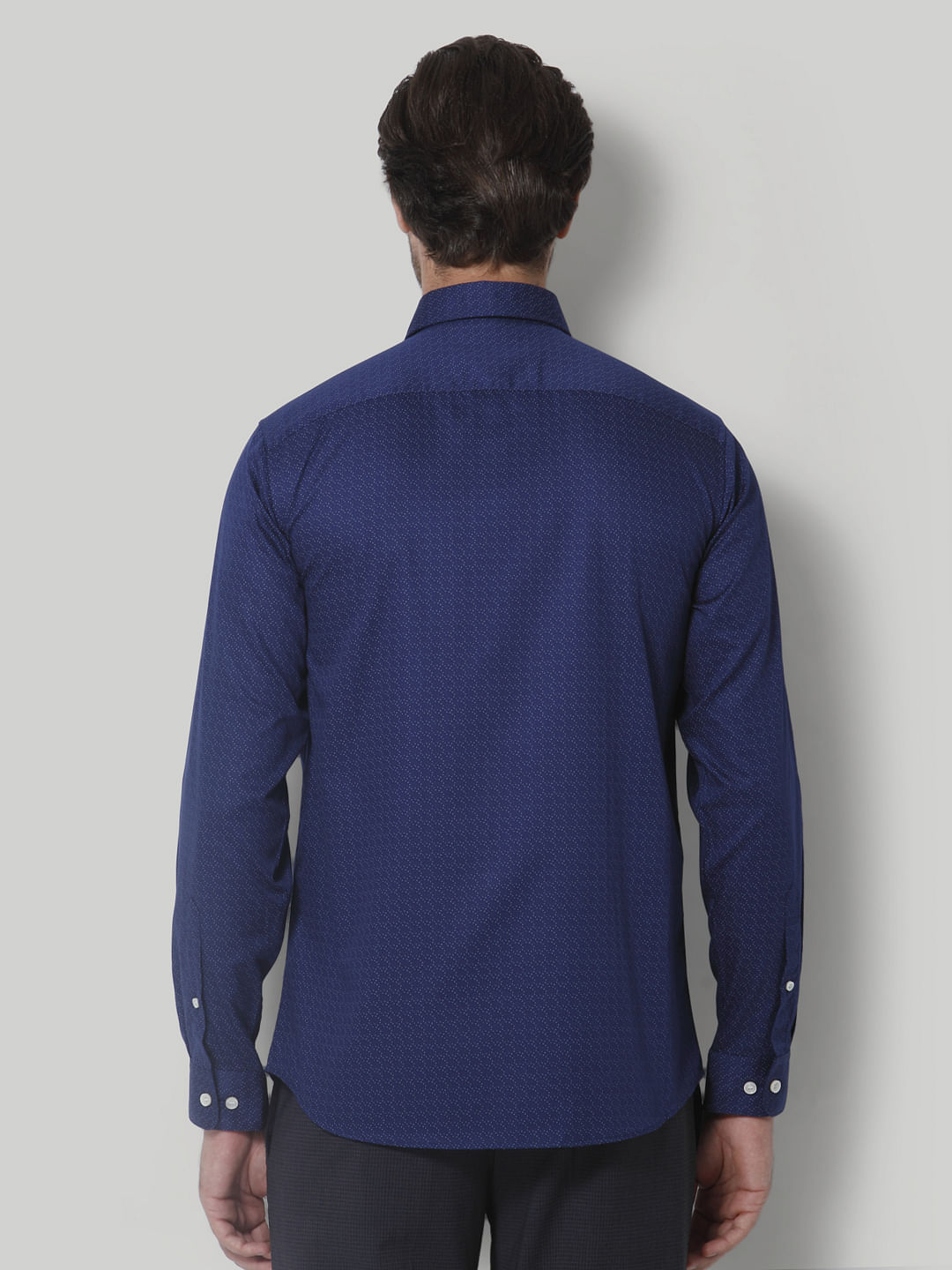 Blue Full Sleeves Shirt