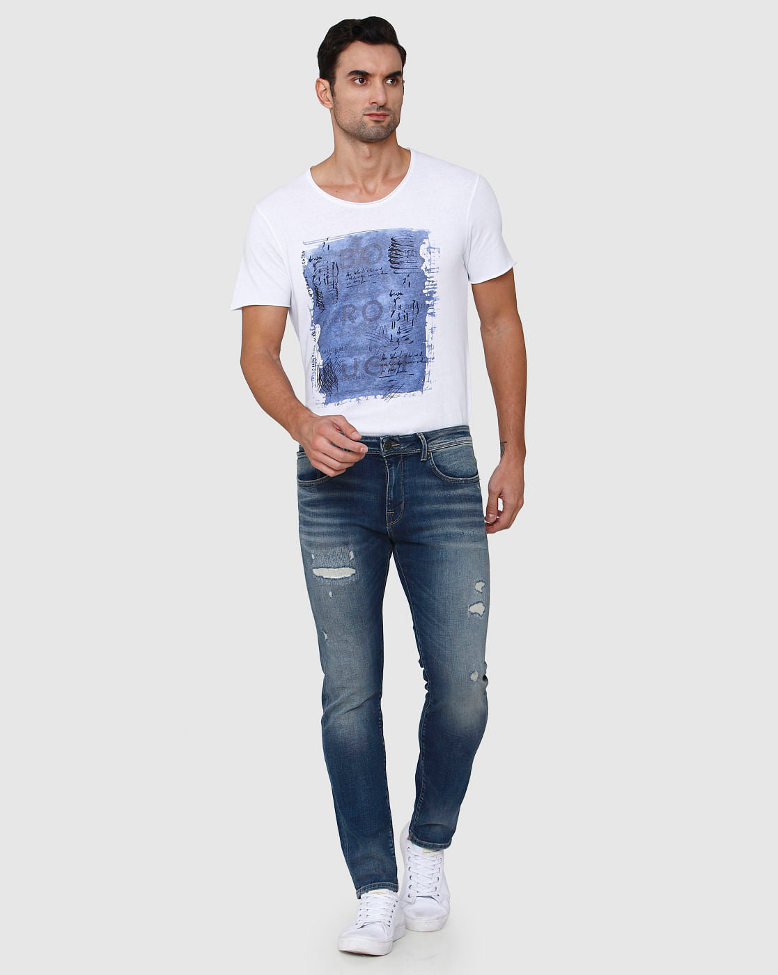 Blue Slim Fit Jeans