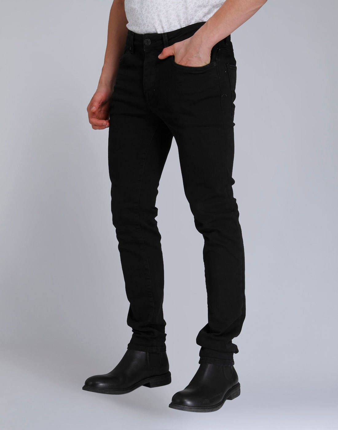 Black Pete Skinny Fit Jeans