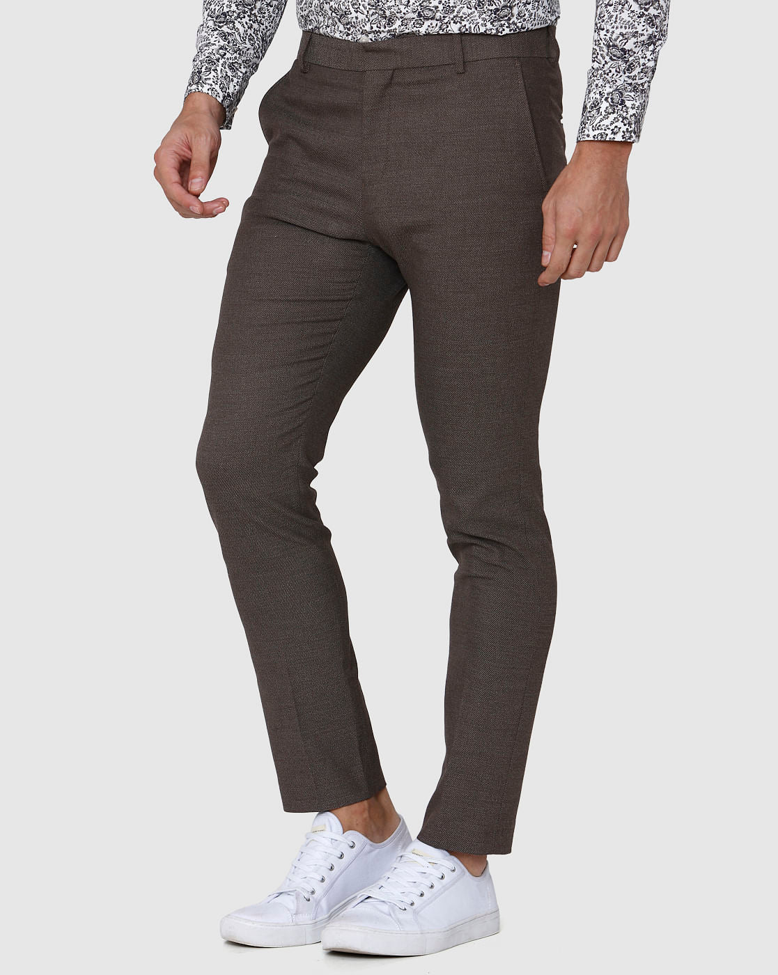 Brown Formal Trousers