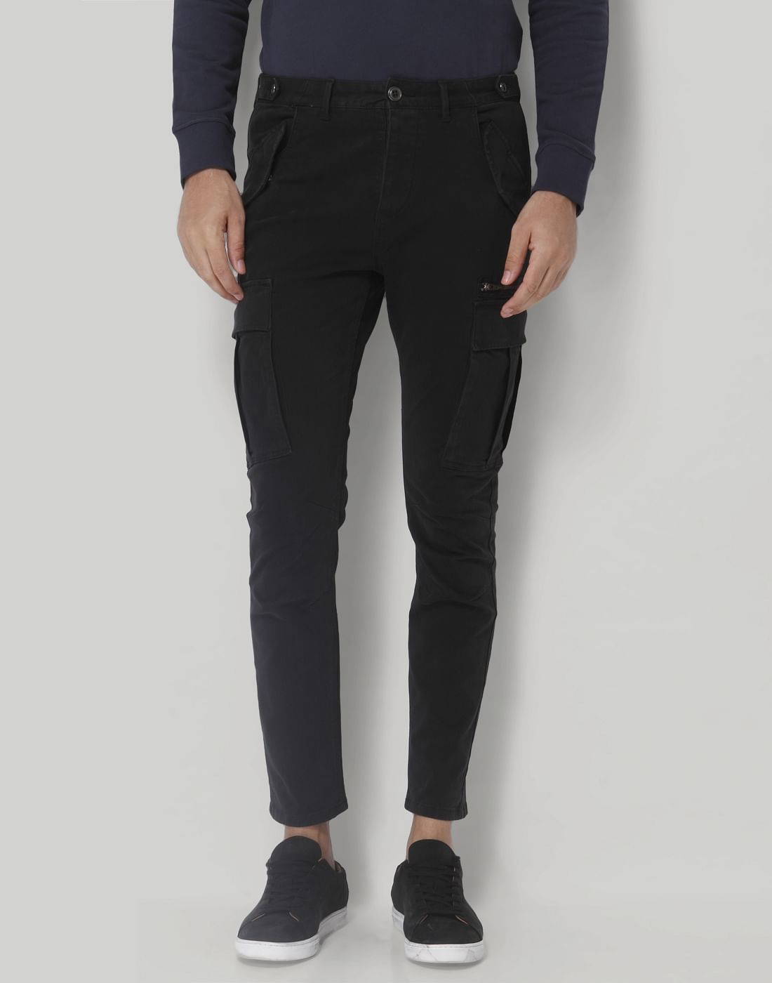 Black Cargo Pants