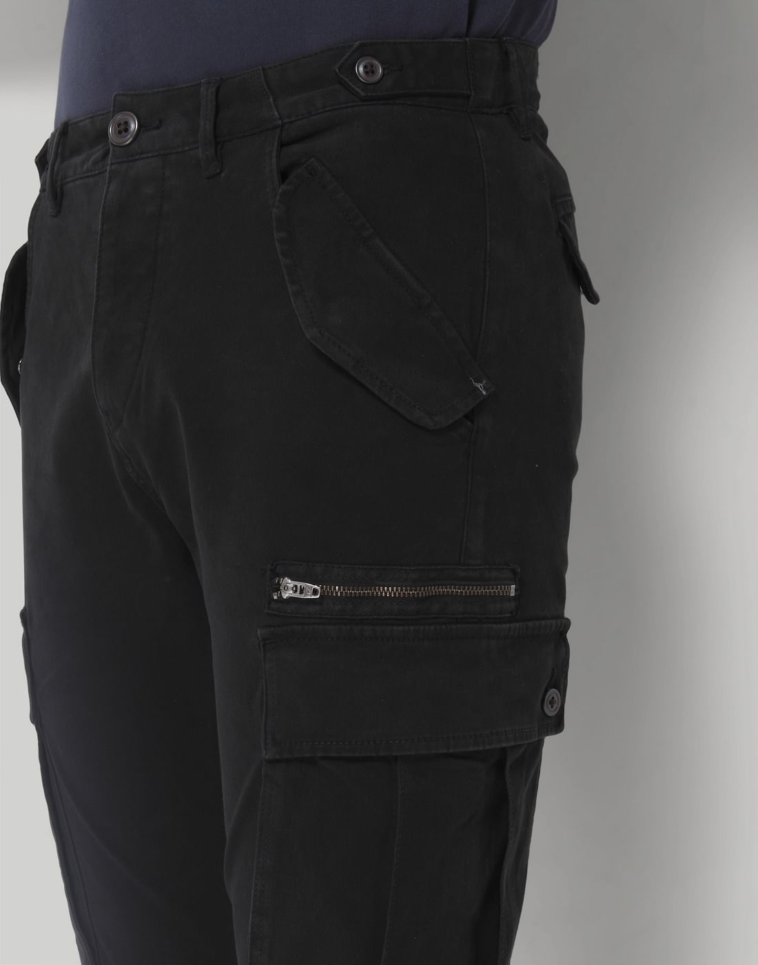 Black Cargo Pants