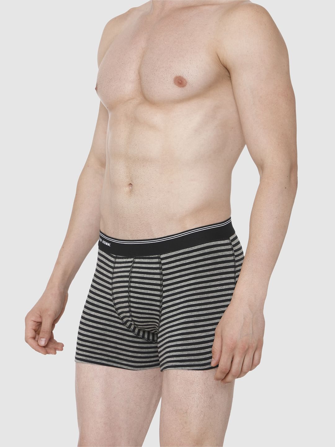 Grey Striped Trunks