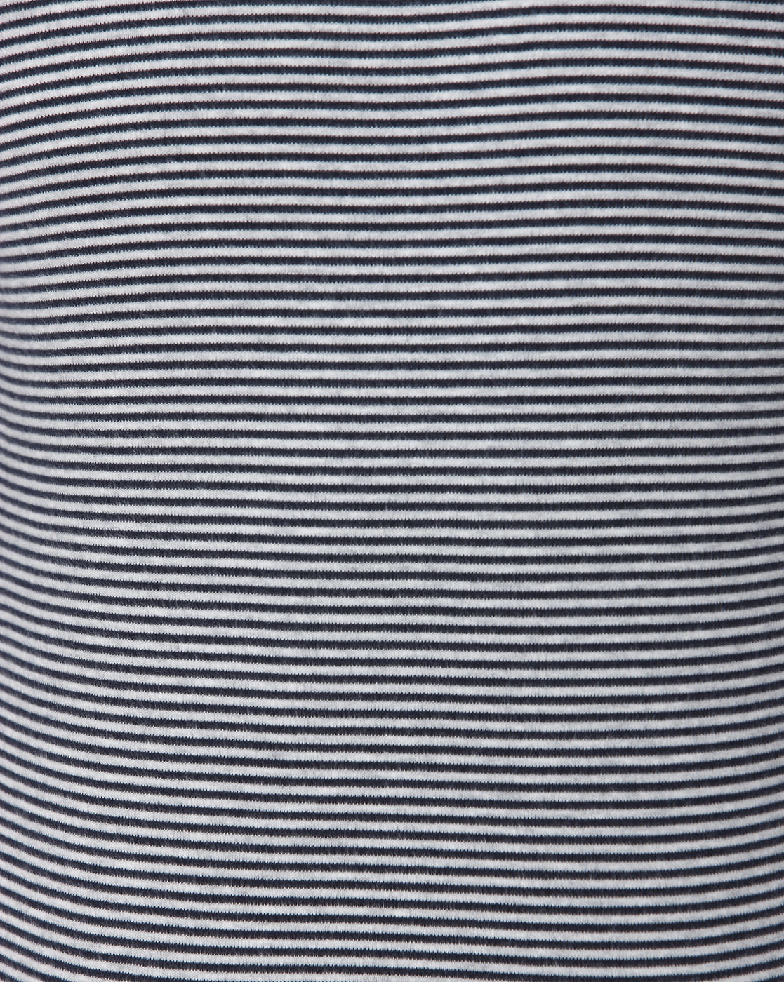 Grey Striped Crew Neck T-Shirt