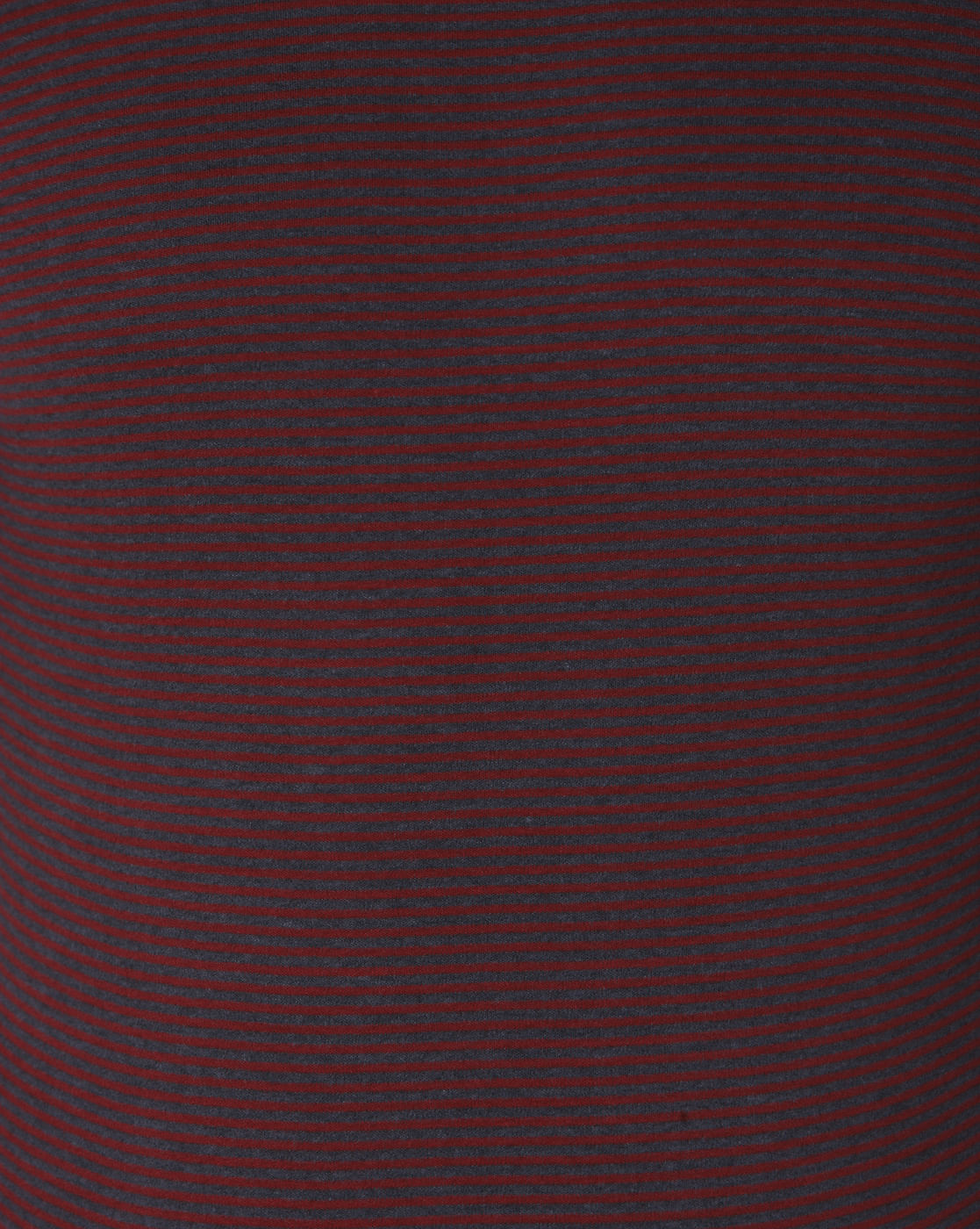 Red Striped Crew Neck T-Shirt