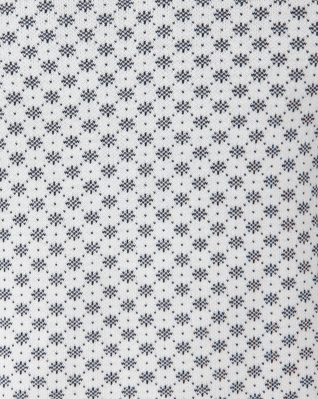 White Printed Pullover
