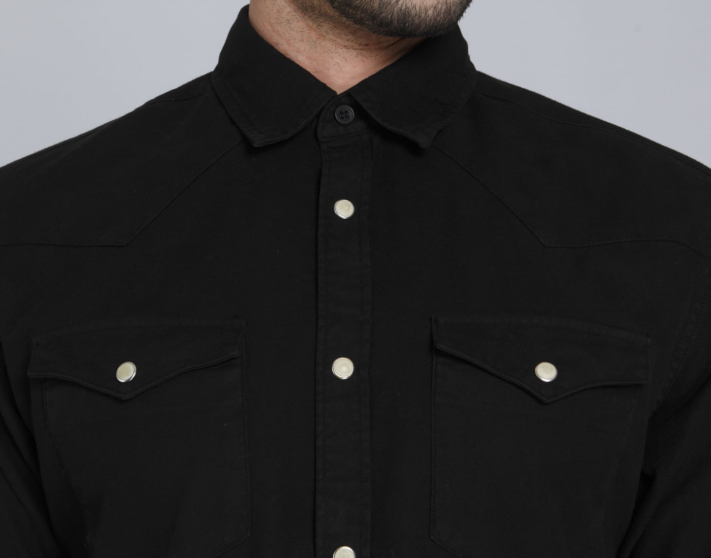 Black Full Sleeves Shirt
