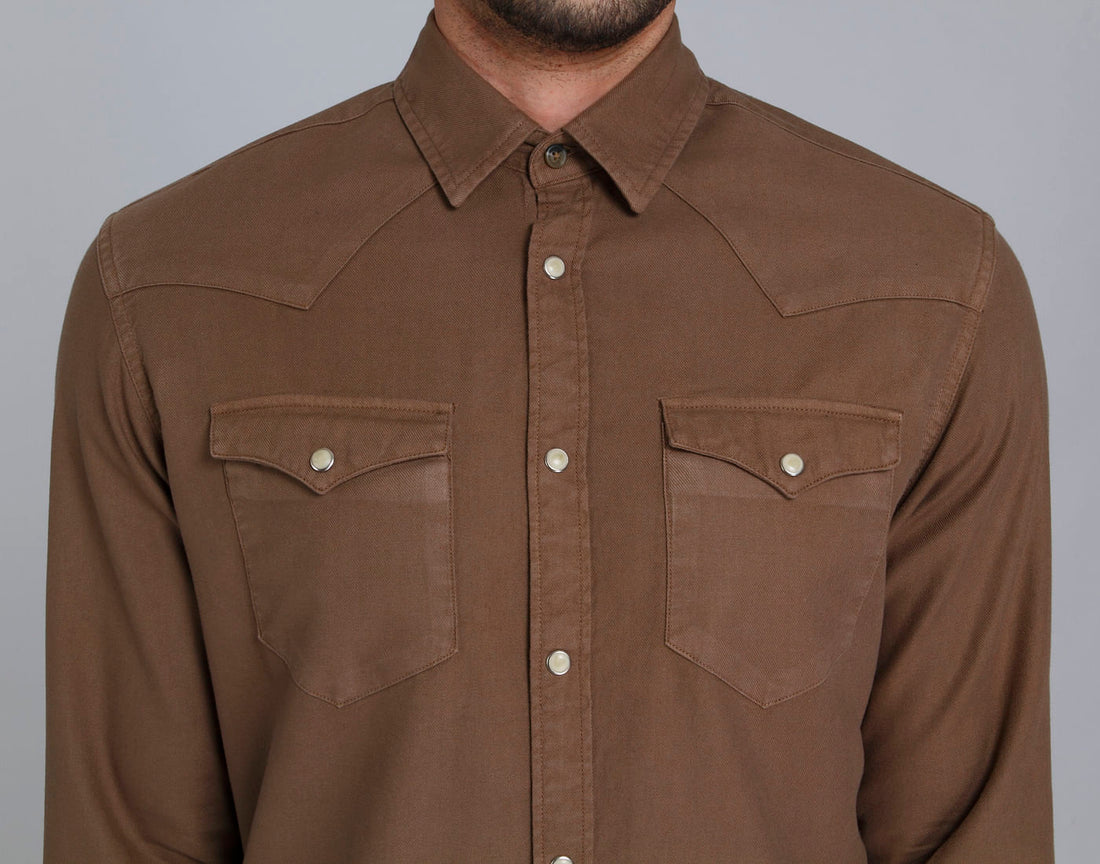 Brown Full Sleeves Shirt