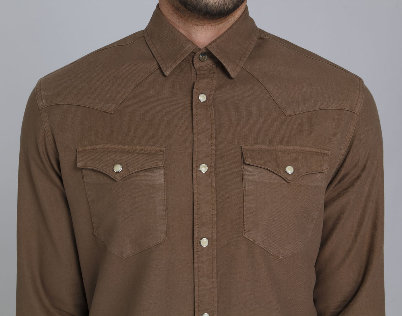 Brown Full Sleeves Shirt