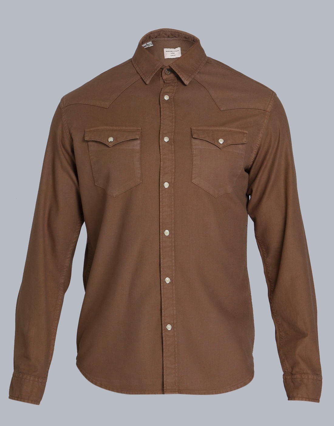 Brown Full Sleeves Shirt