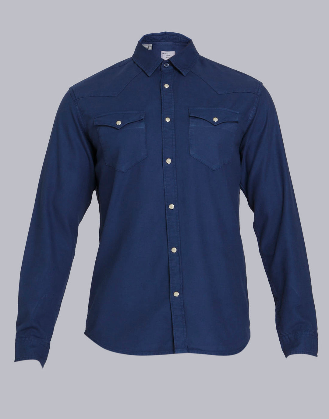 Dark Blue Full Sleeves Shirt