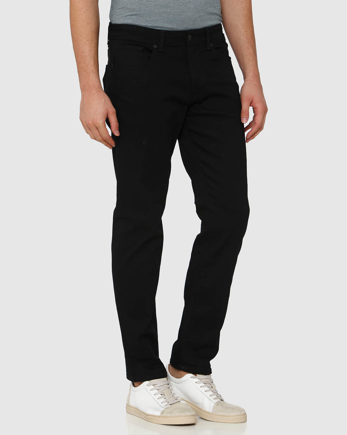 Black Leon Slim Fit Jeans