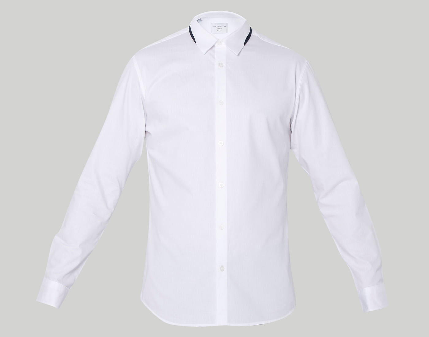 White Full Sleeves Shirt