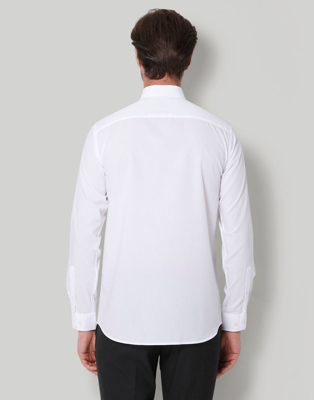 White Full Sleeves Shirt