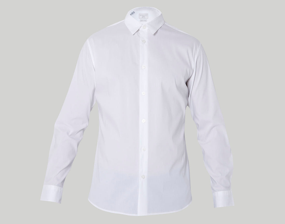 White Full Sleeves Shirt
