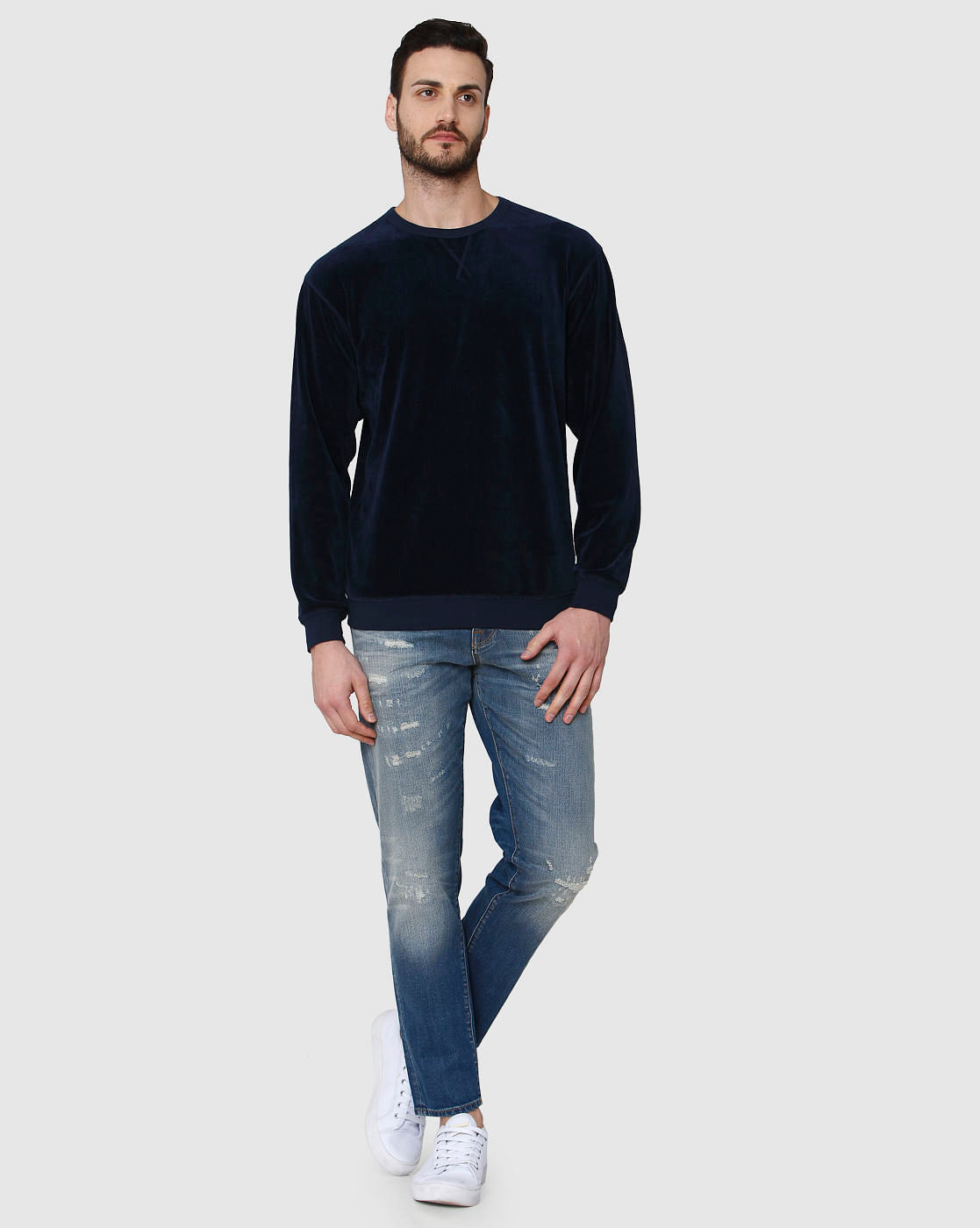 Blue Pullover