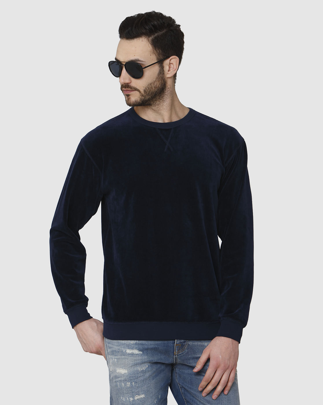 Blue Pullover