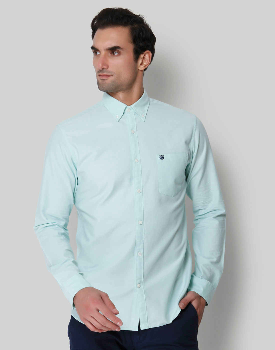 Green Full Sleeves Shirt