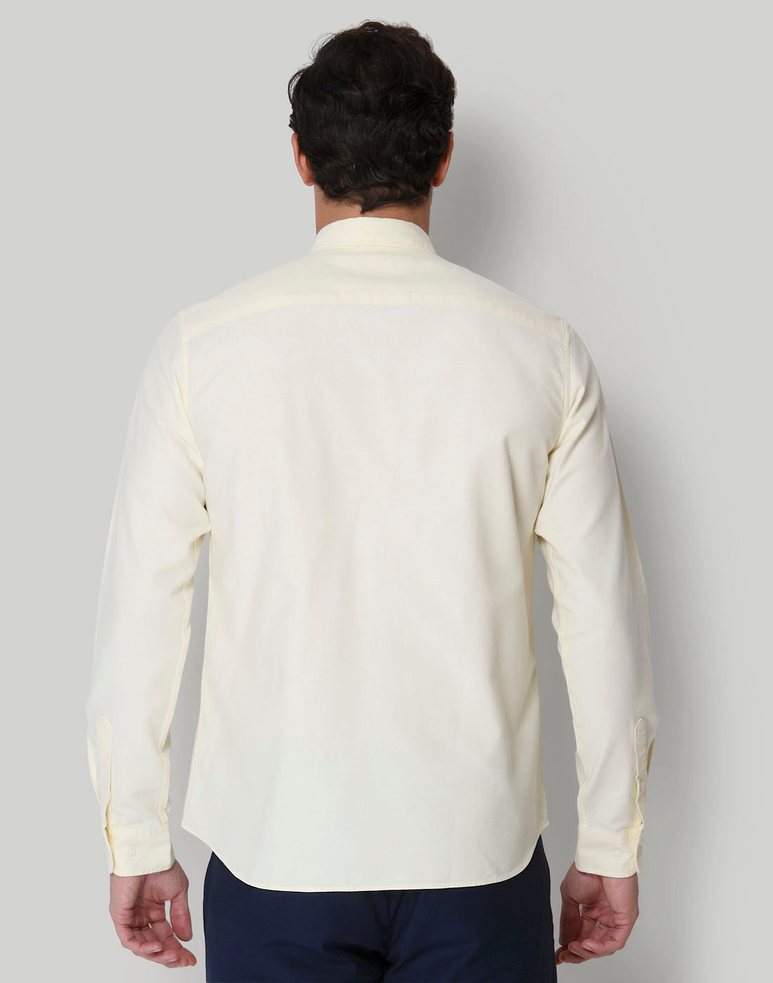 Yellow Full Sleeves Shirt