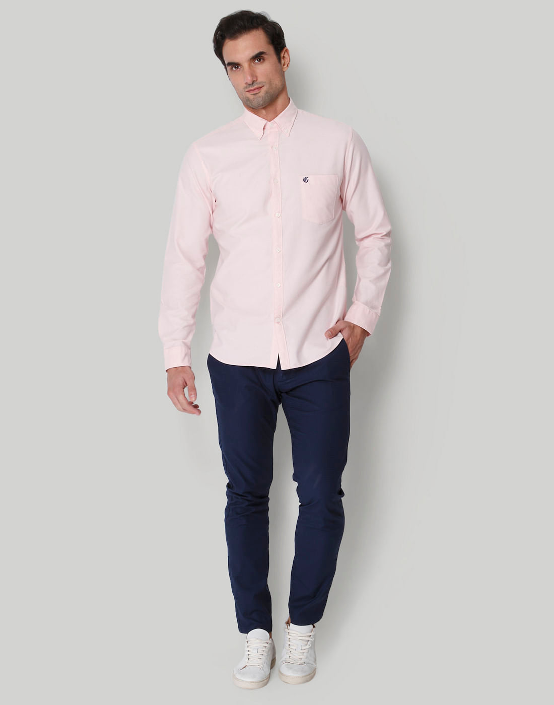 Pink Full Sleeves Shirt