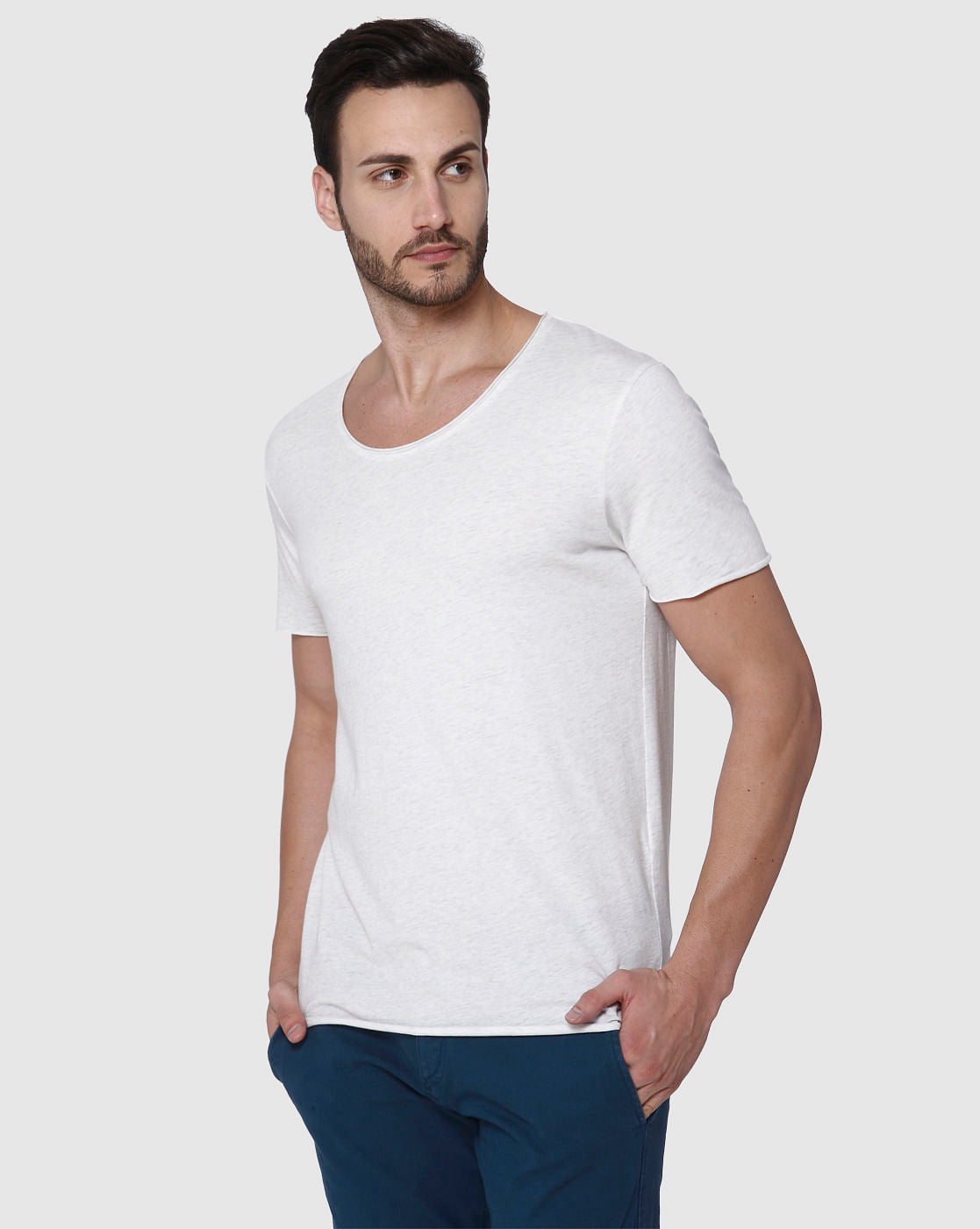 White Crew Neck T-Shirt