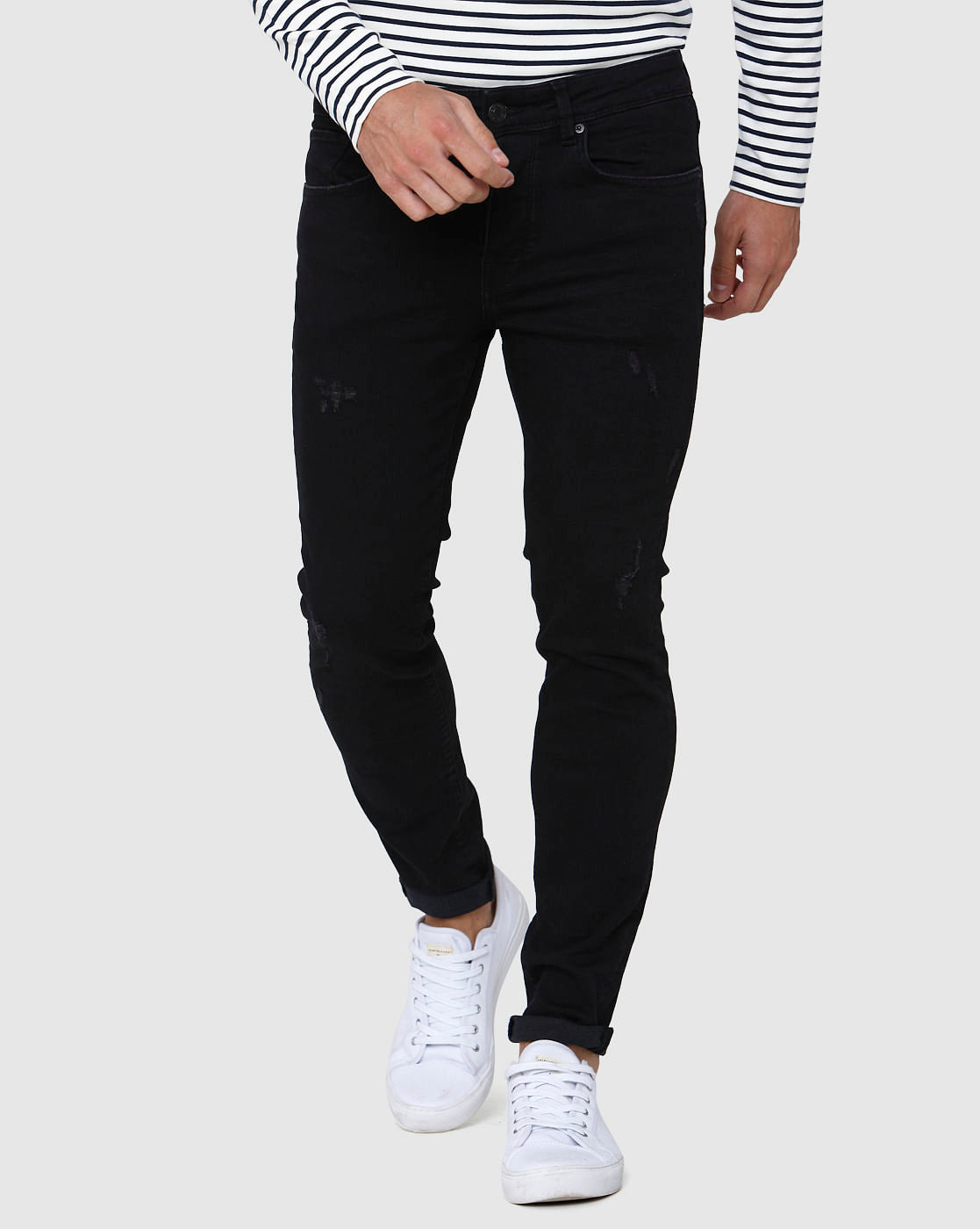 Black Skinny Fit Jeans