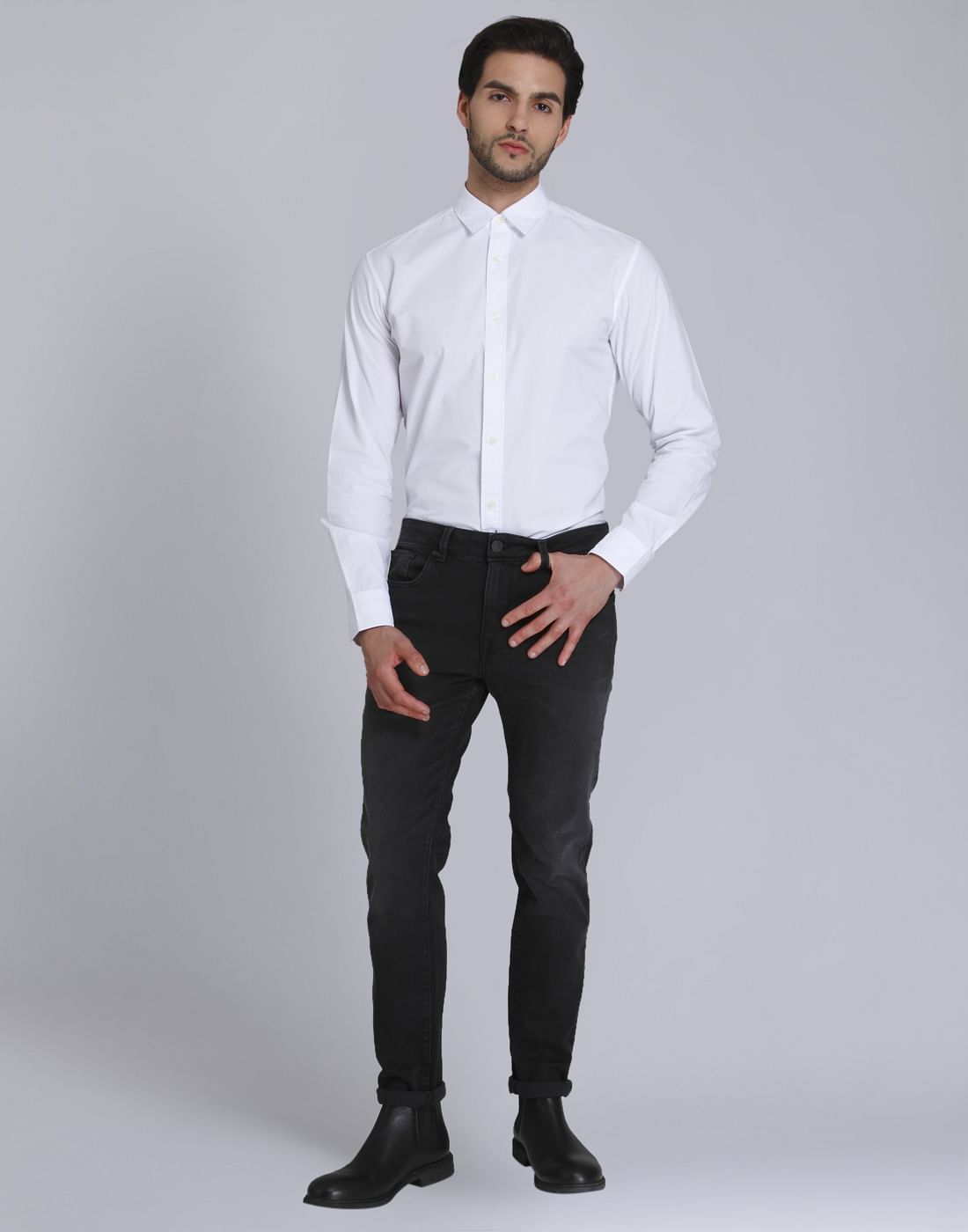 Black Slim Fit Jeans