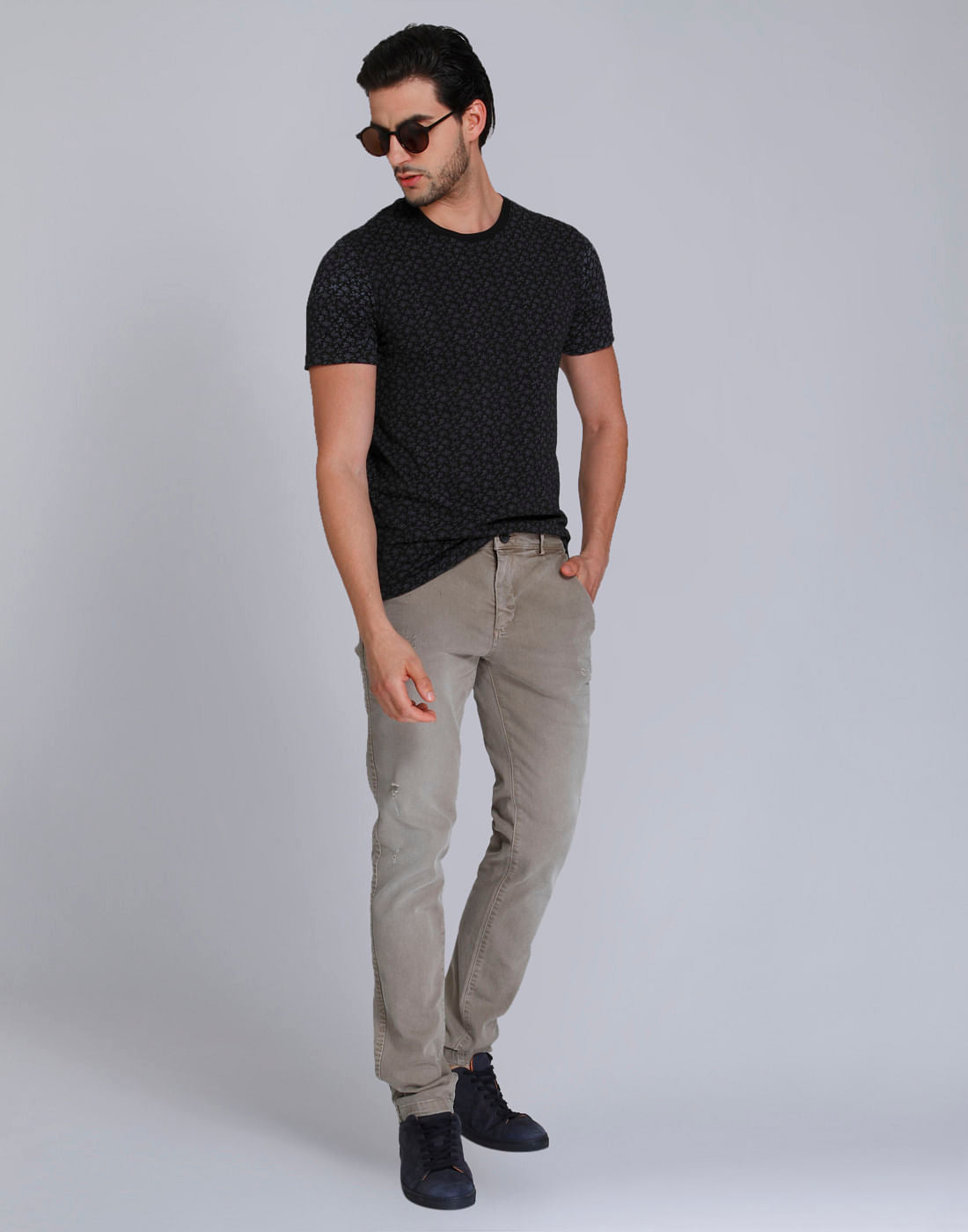 Grey Slim Fit Jeans