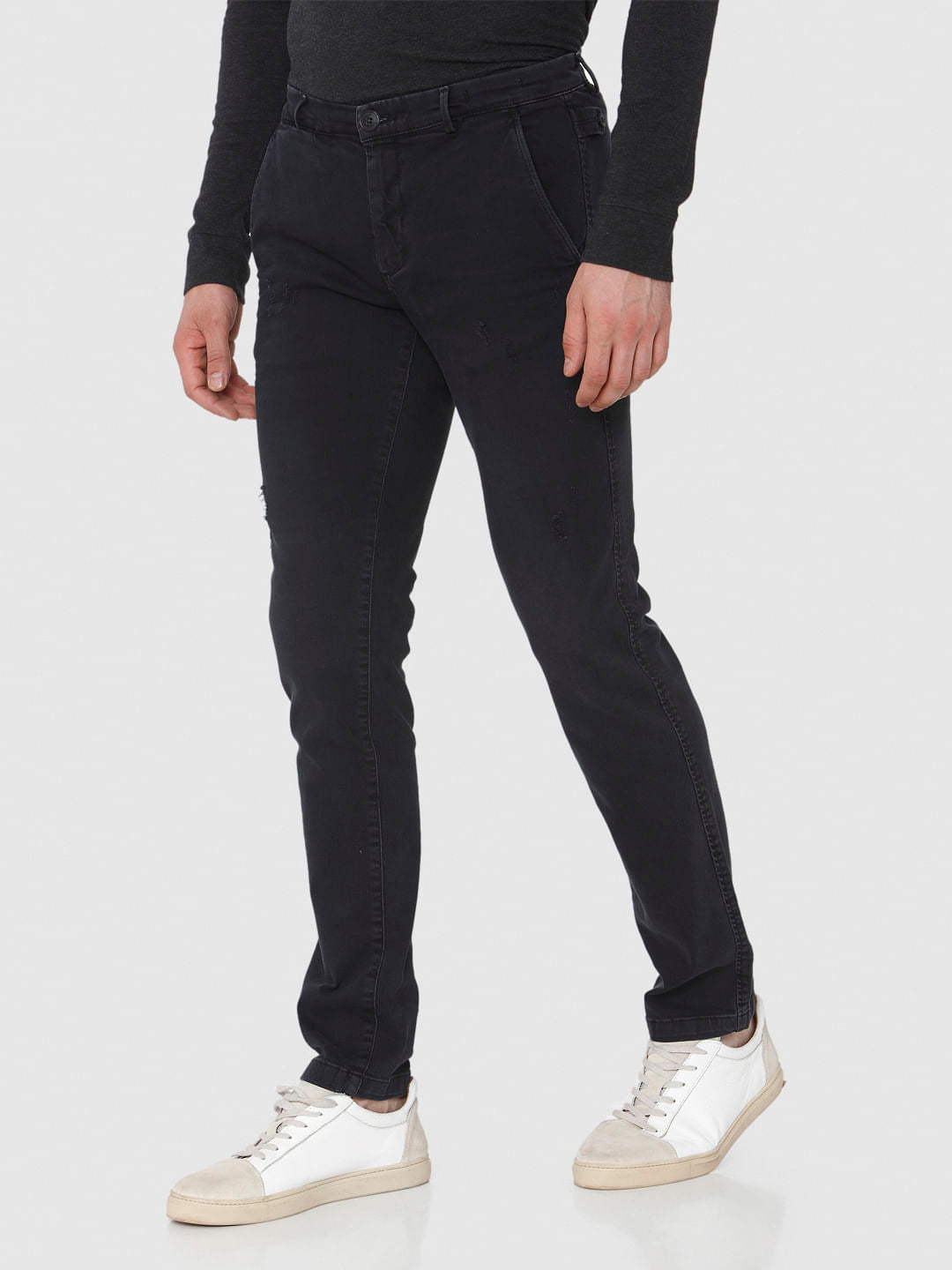 Black Leon Slim Fit Jeans