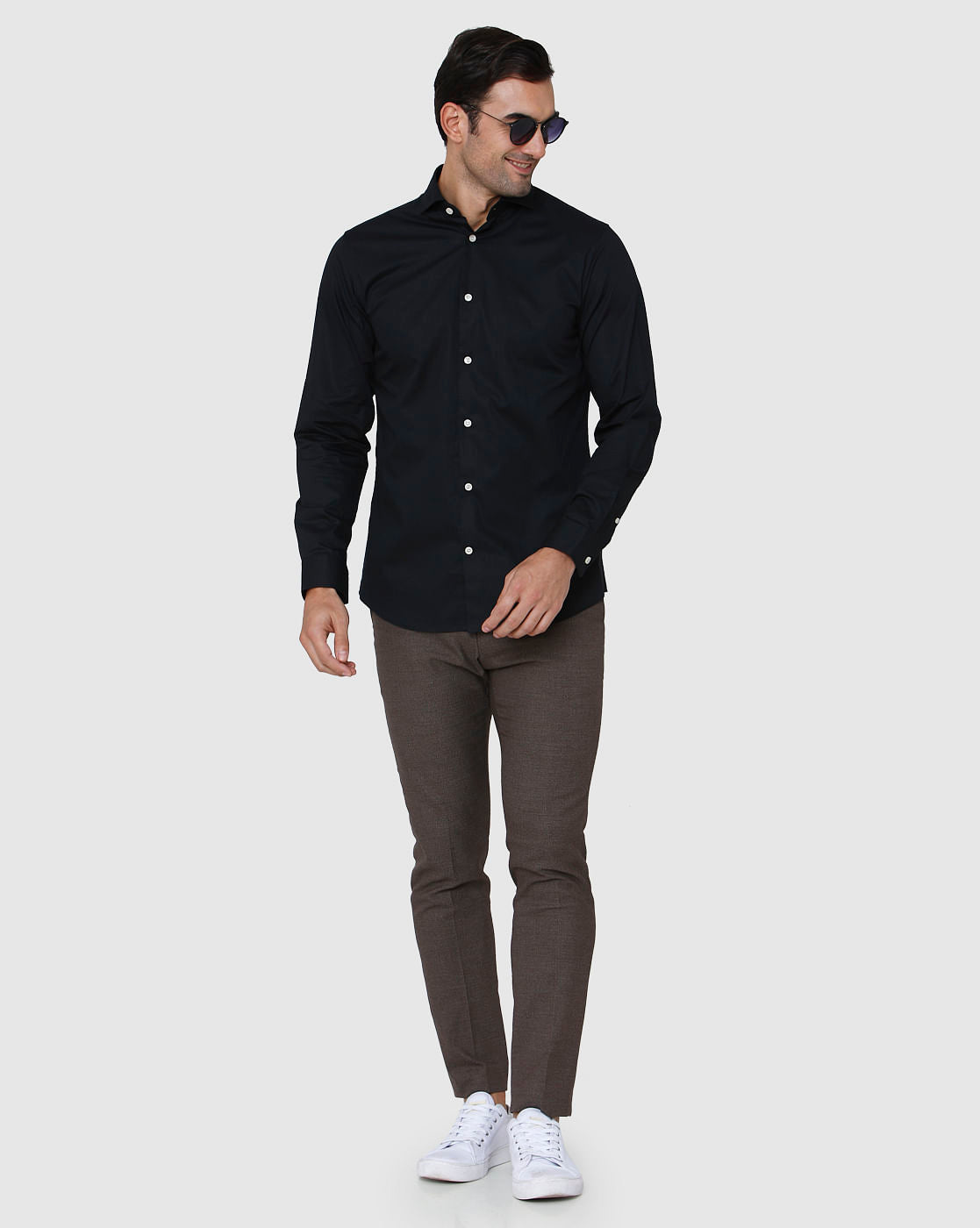 Black Full Sleeves Shirt