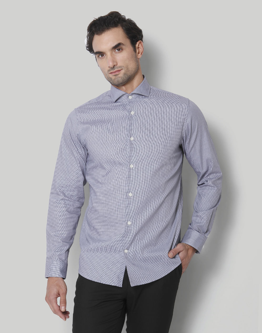 Black Full Sleeves Shirt